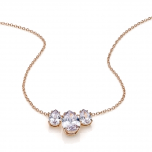 Collana in Argento con zirconi